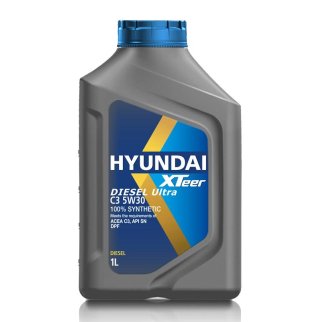 Масло моторное Hyundai Xteer DPF Diesel Engine Oil 5W30 C3 синт.1 л HYUNDAI XTEER фото
