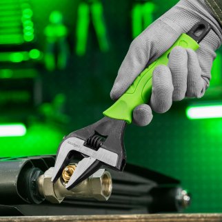 СИБРТЕХ 15536 Ключ разводной, тонкие губки, фосфатированный, 250 мм фото 7