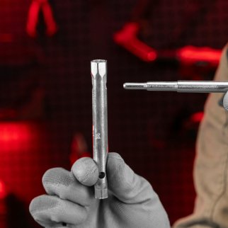 MATRIX 13710 Ключ-трубка торцевой 8x10 мм, оцинкованный фото 4