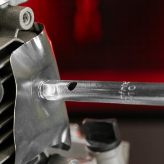 MATRIX 13710 Ключ-трубка торцевой 8x10 мм, оцинкованный фото 1