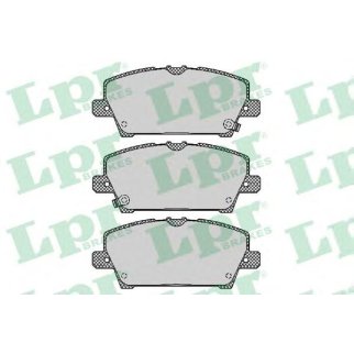 Колодки тормозные передние к-кт Lpr 05P1317 фото