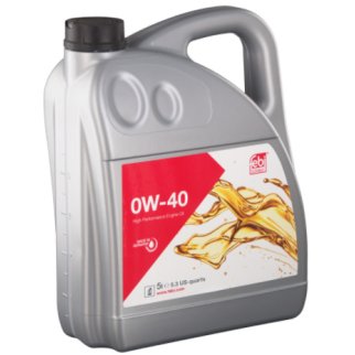 Масло моторное 0W-40 5л фото