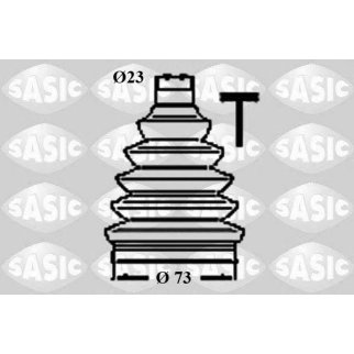 Пыльник ШРУСа SASIC 1906057 фото