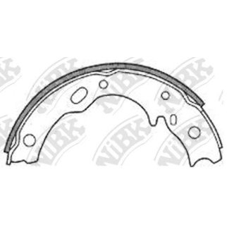 Колодки барабанные к-кт NiBK FN4443 фото