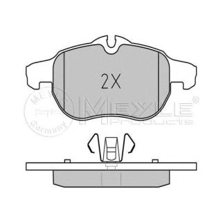 Колодки тормозные к-кт Meyle 025 234 0220 фото