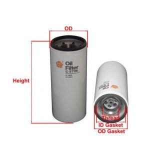 Фильтр масляный SAKURA C5706 фото