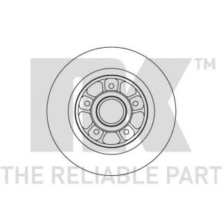 Диск тормозной задний NK 203931 фото