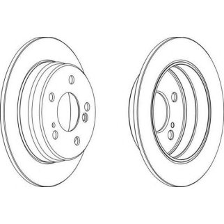 Диск тормозной передний вентилируемый FERODO DDF1221 фото