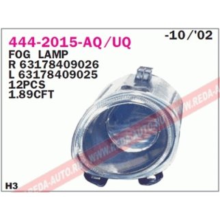 Фара п/т BMW X5 E53 all 04> левая Depo фото