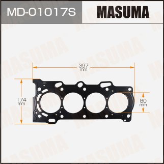 Прокладка ГБЦ Masuma MD-01017S фото