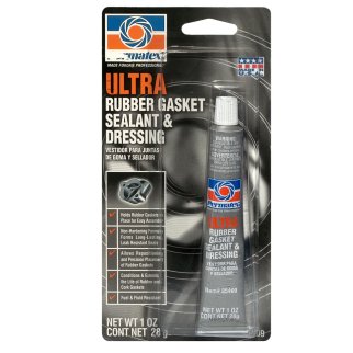 Герметик-уплотнитель PERMATEХ для прокладок Ультра термостойк. незатвердевающ. серый -54до+204 28гр фото