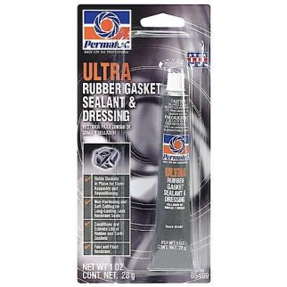 Герметик-уплотнитель PERMATEХ для прокладок Ультра термостойк. незатвердевающ. серый -54до+204 28гр фото