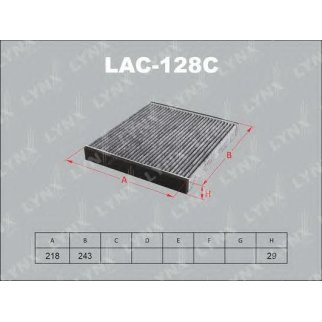 Фильтр салона LYNXauto LAC128C фото