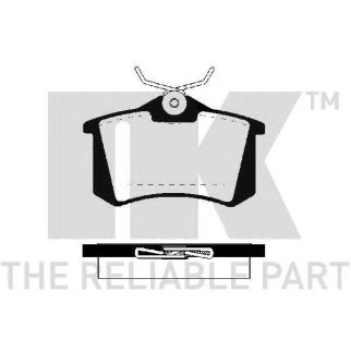 229986NK_колодки дисковые задние! VW Golf/Bora 2.3-3.2i 00>, Citroen C8, Peugeot 807 02> фото