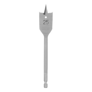 Сверло по дереву перовое 25,0мм 6-гранный хвостовик MATRIX фото