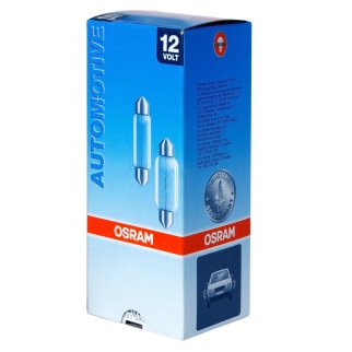 Лампа 12V 5XFS10 5W SV8,5-8 OSRAM ORIGINAL LINE 1 шт. картон 6413 фото