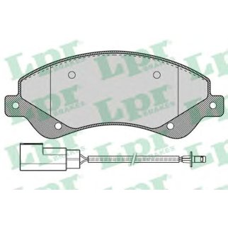 Колодки тормозные передние к-кт Lpr 05P1259 фото