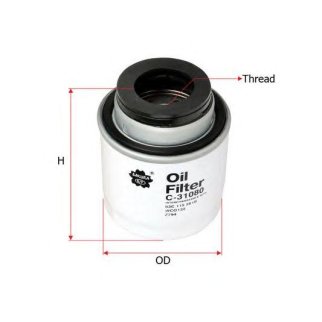 Фильтр масляный SAKURA _C31080 фото