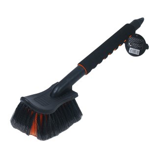Щетка для мытья автомобиля AB-1909 с мягкой ручкой 43см фото 1