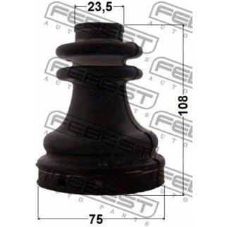 Пыльник шрус внутренний комплект 75x108x23.5 фото