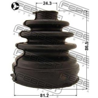 1715-A6T_к-кт пыльника ШРУСа внутреннего! Audi A4 8E5 01-04 фото