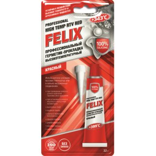 411040060_герметик-прокладка! FELIX красный 32г фото