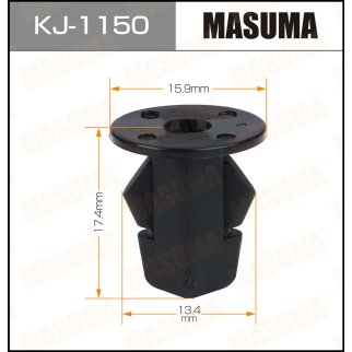 KJ-1150_клипса!Lexus CT200H/ES200/GS250,Toyota Auris/Avensis/Corolla/Prius/Verso/Yaris 03> фото