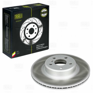 Диск торм. для а/м BMW 5 (G30) (18-)/X3 (G01) (17-)/X4 (G02) (18-) перед. d=330 (окраш) (DF 190436) фото