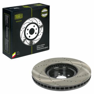 Диск торм. для а/м Mercedes GLE (V167/C167) (18-) перед. d=375 (перф./окраш.) (DF 190439) фото 2