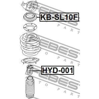 Подшипник опоры переднего амортизатора FEBEST KB-SL10F фото