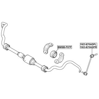 Тяга стабилизатора передняя правая фото 2