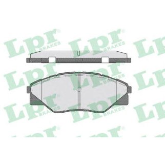 Колодки тормозные передние к-кт Lpr 05P1718 фото