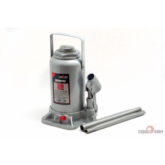 Домкрат бутылочный 20т гидравлический высота 242-452 СЕРВИС КЛЮЧ фото