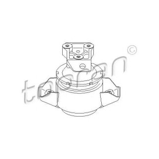 Опора двигателя правая topran 103838755 фото