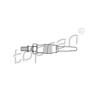 Свеча накаливания topran 300851546 фото