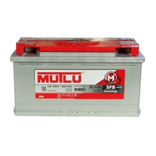Аккумулятор MUTLU SFB 100 А/ч обратный R+ 353x175x190 L5 EN 830 А фото