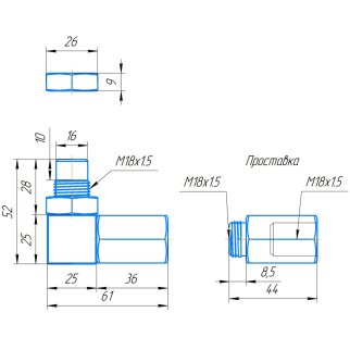 Обманка кислородного датчика TRIALLI EMC0090 фото 2