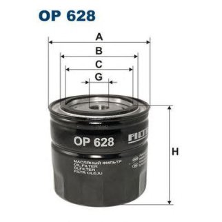 Фильтр масляный FILTRON OP 628 фото