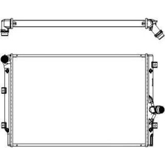 Радиатор основной SAKURA 30611006 фото