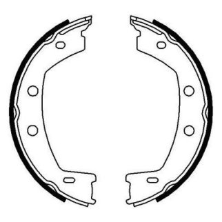 Колодки ручного тормоза к-кт TRIALLI GF 4621 фото 2