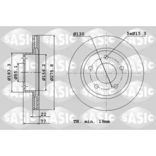 Диск торм.(Компл.) фото