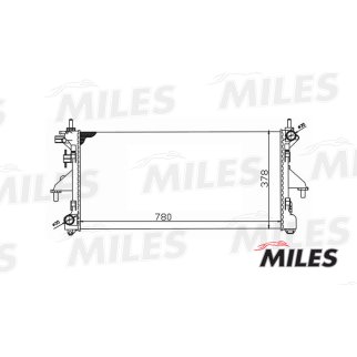 Радиатор основной MILES ACRM033 фото 3
