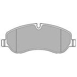 Колодки тормозные передние к-кт DELPHI LP2661 фото