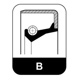 Сальник первичного вала КПП Elring 322.415 фото