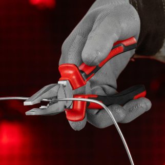 Плоскогубцы 180мм NICKEL никелированные, двухкомпонентные рукоятки MATRIX фото 9