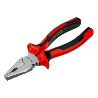 Плоскогубцы 180мм NICKEL никелированные, двухкомпонентные рукоятки MATRIX фото