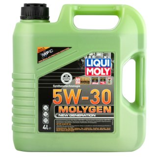 Масло моторное LIQUI MOLY Molygen New Generation HC 5w30 синт. 4л фото 2 Масло моторное LIQUI MOLY Molygen New Generation HC 5w30 синт. 4л фото 2
