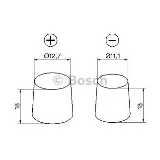 Аккумуляторная батарея BOSCH 0 092 S40 190 фото