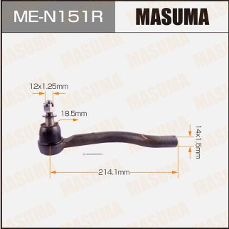 Наконечник рулевой Masuma ME-N151R фото
