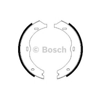 Колодки ручного тормоза к-кт BOSCH 0 986 487 718 фото